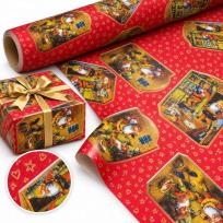 Opakowanie Papier święta Skrzaty X-Strong 44cmx20m