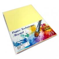 Opakowanie Papier techniczny brystol A3 kolorowy 100 arkuszy