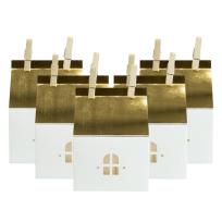 Opakowanie Papierowe domki 5szt