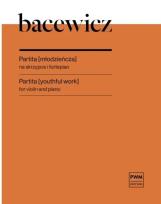 Okładka książki Partita (młodzieńcza)