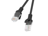 Okładka książki Patchcord UTP Lanberg PCU5-10CC-1500-BK (RJ45 - RJ45 ; 15m; UTP; kat. 5e; kolor czarny)