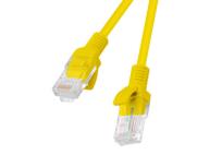 Opakowanie Patchcord UTP Lanberg PCU5-10CC-2000-Y (RJ45 - RJ45 ; 20m; UTP; kat. 5e; kolor żółty)