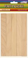 Opakowanie Patyczki bezbarwne 150x18x1,6mm 40szt