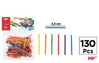 Opakowanie Patyczki drewniane kolorowe 130szt