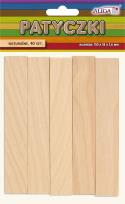 Opakowanie Patyczki drewniane naturalne 110x18x1,6 mm 40szt