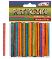 Opakowanie Patyczki kolorowe 60x4mm 100szt