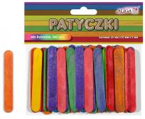 Opakowanie Patyczki kolorowe 65x10x2mm 100szt