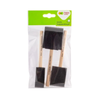 Opakowanie Pędzel gąbkowy płaski 3szt HAPPY COLOR