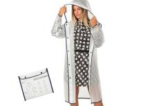 Opakowanie Peleryna przeciwdeszczowa transparentna L