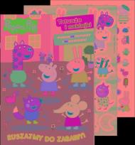 Okładka książki Peppa Pig. Tatuaże i naklejki