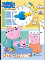 Okładka książki Peppa Pig. Tik-Tak. Która godzina?