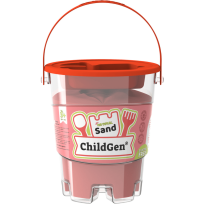 Opakowanie Piasek kinetyczny naturalny czerwony 500g