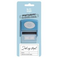 Opakowanie Pieczątka z napisem - Uśmiech