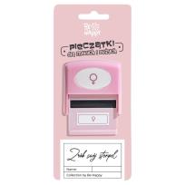 Opakowanie Pieczątka z napisem - Znak żeński