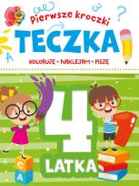Okładka książki Pierwsze kroczki. Teczka 4-latka