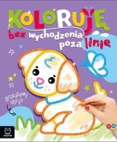 Okładka książki Piesek. Brokatowa kolorowanka