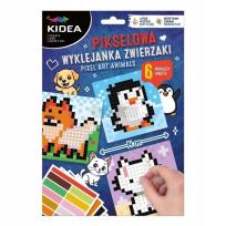 Opakowanie Pikselowa wyklejanka Zwierzaki KIDEA