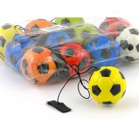 Opakowanie Piłeczka piankowa na gumce z rzepem 6cm MIX