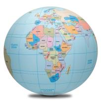 Opakowanie Piłka balonowa globus państwa świata eng