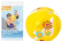 Opakowanie Piłka dmuchana żółta 51cm