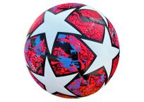 Opakowanie Piłka do nogi 21,5cm gwiazdy czerwona
