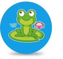 Opakowanie Piłka PVC Sportox Kids 230mm - Żabka