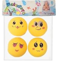 Opakowanie Piłki miękkie gumowe do kąpania 4szt