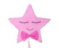 Opakowanie Piniata Gwiazdka różowa 45x8x43cm