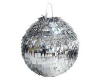 Opakowanie Piniata Kula disco srebrna 25x25x25cm