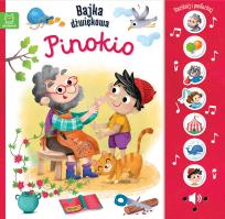 Okładka książki Pinokio. Naciśnij i posłuchaj! Bajka dźwiękowa