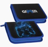 Opakowanie Piórnik 1zamek 2klapki z wyposażeniem Pad