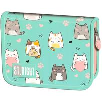 Opakowanie Piórnik 2 komorowy bez wyposażenia Charming Cats