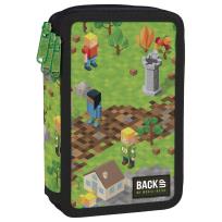 Opakowanie Piórnik 3-komorowy z wyposażeniem  BACKUP 4 model EW 61 Game level
