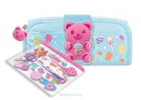 Opakowanie Piórnik + długopisy żelowe Miś