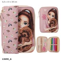 Opakowanie Piórnik Duo z wyposażeniem z saszetką Top Model Doggy 13659A