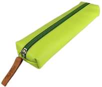 Opakowanie Piórnik Jamnik ekoskóra Limonka pastel