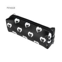 Opakowanie Piórnik jednokomorowy czarny kot