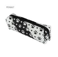 Opakowanie Piórnik jednokomorowy czarny lapy