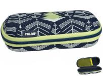 Opakowanie Piórnik owalny usztywniany Milan the yeti granatowy