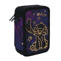 Opakowanie Piórnik potrójny z wyposażeniem Disney Gold  Stitch Jumper 3