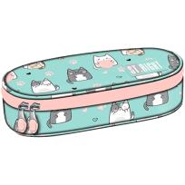 Opakowanie Piórnik saszetka z wewnętrzną klapką Charming Cats