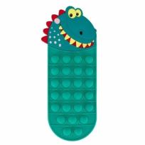 Opakowanie Piórnik silikon 1zamek Dino