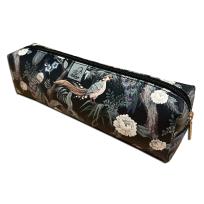 Opakowanie Piórnik szkolny młodzieżowy prostokąt kostka Botanique Pawie