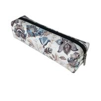 Opakowanie Piórnik szkolny młodzieżowy prostokąt kostka Paisley Kwiaty Kawowe