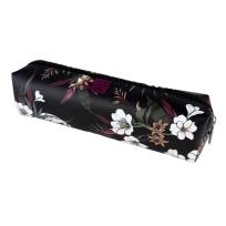 Opakowanie Piórnik szkolny młodzieżowy prostokąt kostka Tropikalne Kwiaty