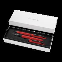 Opakowanie Pióro wieczne +długopis Jazz Noble Elegance Red