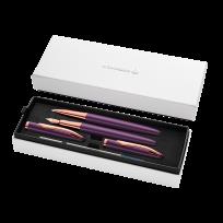 Opakowanie Pióro wieczne Pelikan +pióro kulkowe Jazz Noble Elegance Viola