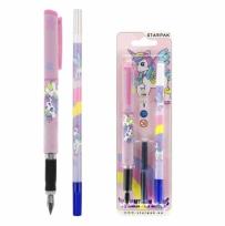 Opakowanie Pióro wieczne z nabojami i wymazywaczem Unicorn