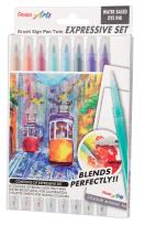 Opakowanie Pisaki pędzelkowe Brush SESW30-ST8LSPL 8 kolorów