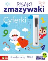 Okładka książki Pisaki zmazywaki. Cyferki